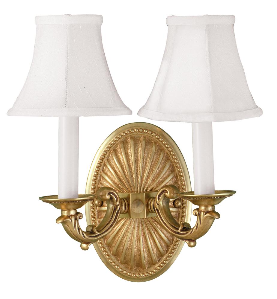 2-Light French Gold Sconce