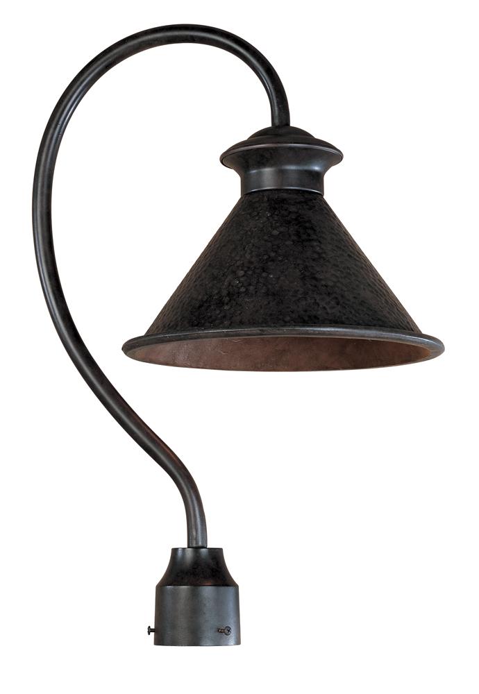 Dark Sky Essen 1-Light Outdoor Bronze Post Lamp