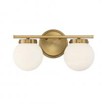 Savoy House Meridian M80047NB - 2-Light Bathroom Vanity Light in Natural Brass