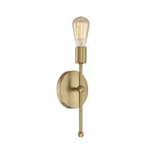 Savoy House Meridian M90005-322 - 1-Light Wall Sconce in Natural Brass