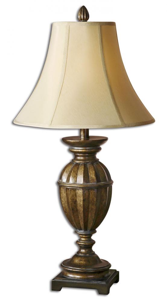 One Light Bronze Table Lamp (2 pack)