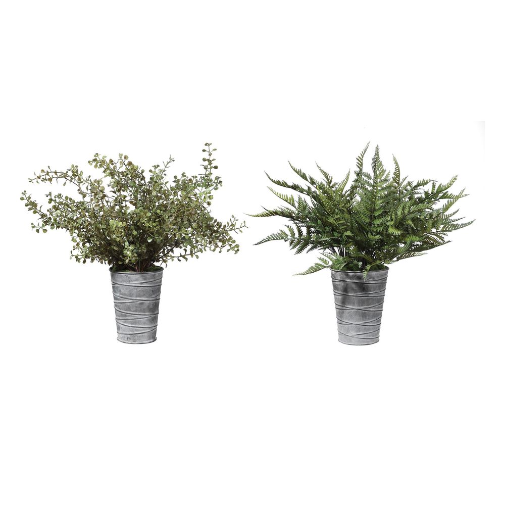 Uttermost Quimby Potted Ferns Set/2