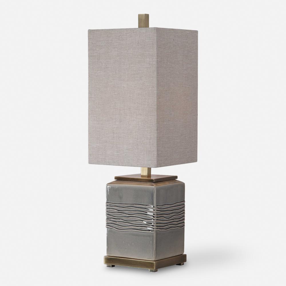 Uttermost Covey Gray Glaze Buffet Lamp