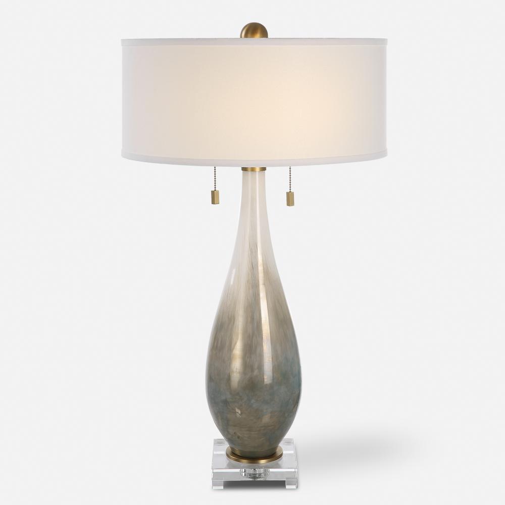 Cardoni Bronze Glass Table Lamp