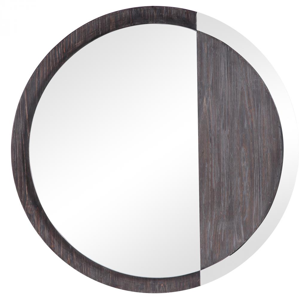 Uttermost Tajitu Modern Round Mirror