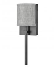 Hinkley 41009BK - Small Single Light Sconce