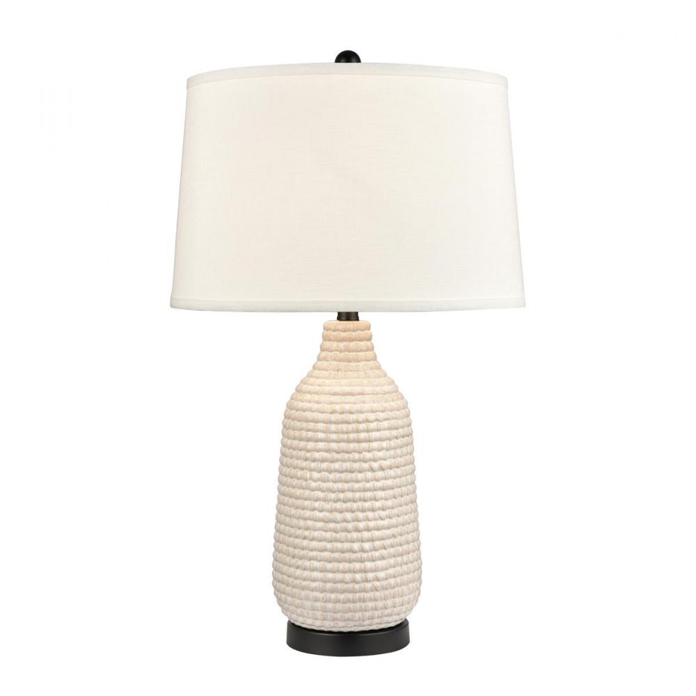 Kari 28'' High 1-Light Table Lamp - Cream