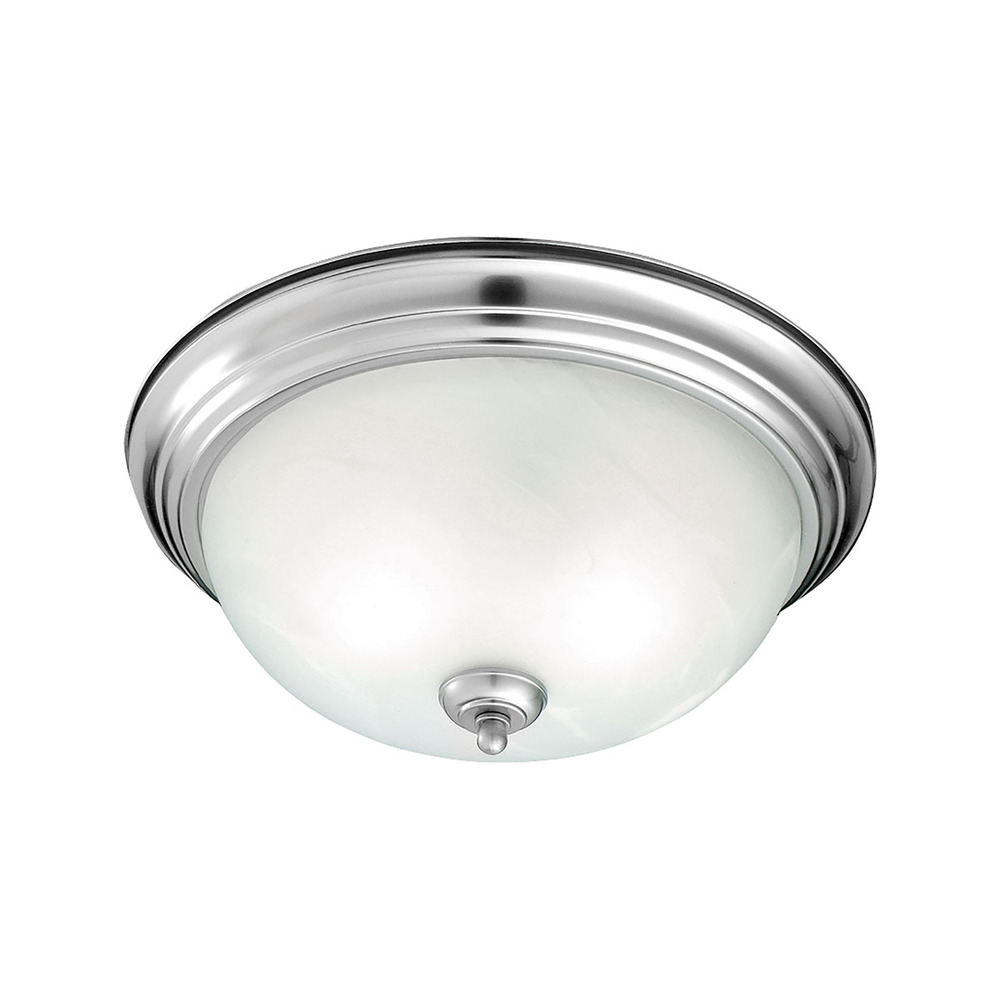 Thomas - Harmony 14'' Wide 2-Light Flush Mount - Brushed Nickel