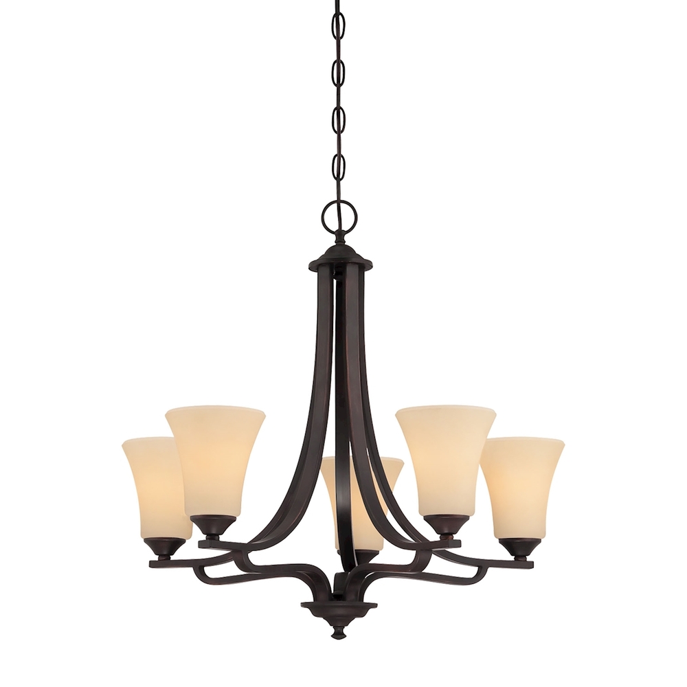 Thomas - Treme 5-Light Chandelier in Espresso