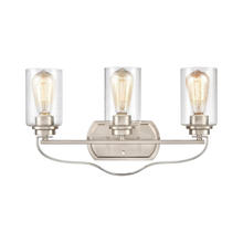 ELK Home CN300312 - Thomas - Market Square 20'' Wide 3-Light Vanity Light - Brushed Nickel