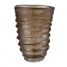 ELK Home S0047-11323 - Metcalf Vase - Large Bubbled Brown